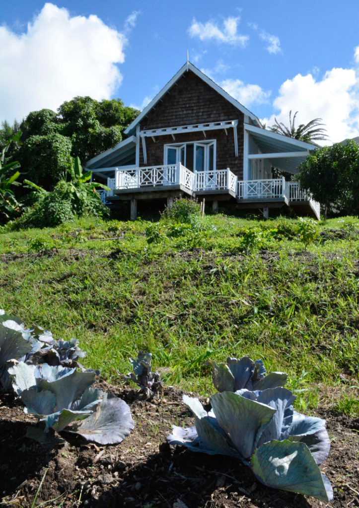 An image of the cottages at Belle Mont Farm