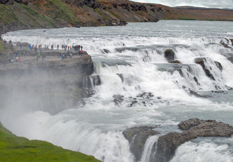 Image of Dettifoss Waterfall in Iceland 