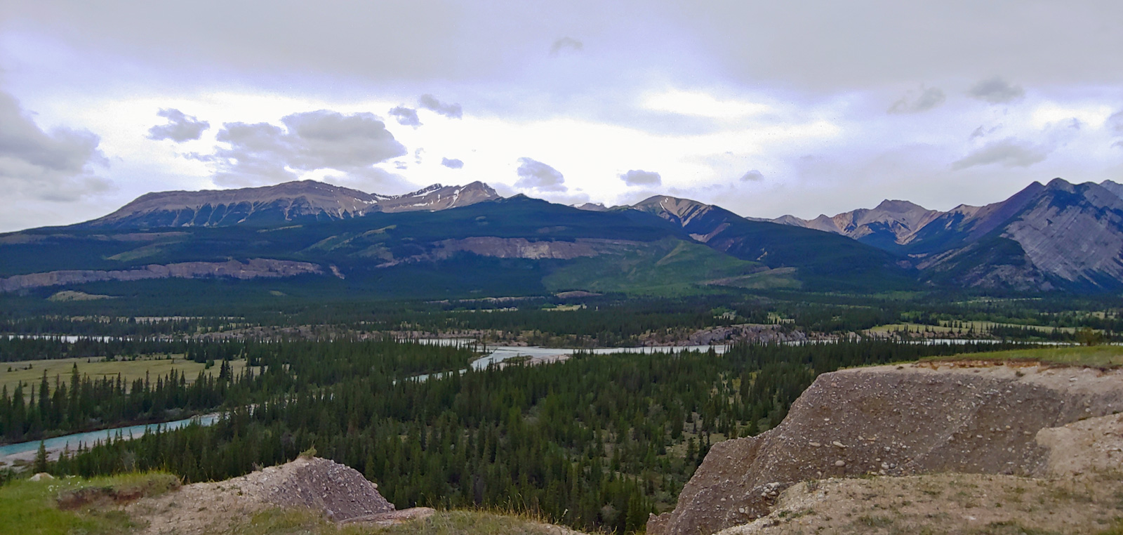 Image of Valley from Siffleur Meadow