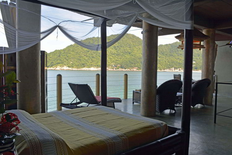 An image of a bedroom at Casa Pericos in Yelapa - Jaslico Mexico - Yelapa Beach