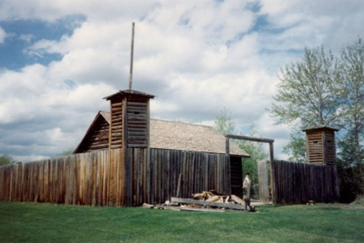 An image of Fort Normandeau in Red Deer, Alberta, Canada. 