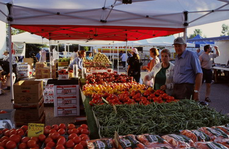 An image of the Red Deer Market in Red Deer, Alberta, Canada. 