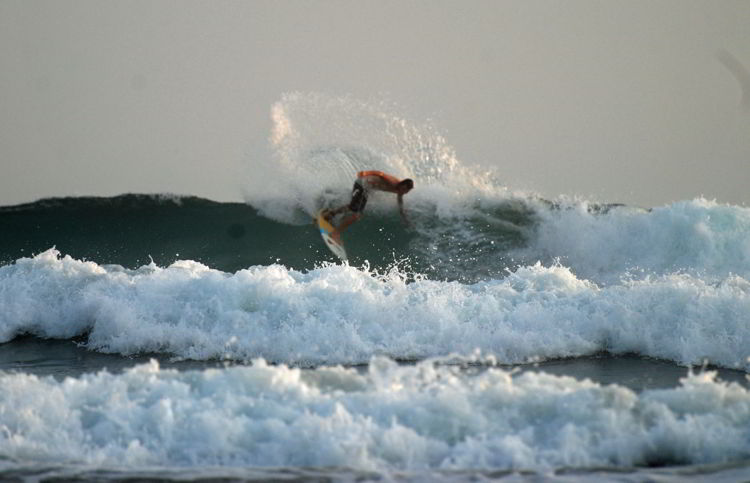 An image of a surer at Playa Hermosa Beach - surfing in Costa Rica