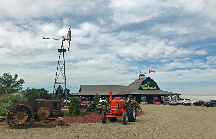 An image of Broxburn Vegetables and Cafe in Lethbridge, Alberta.