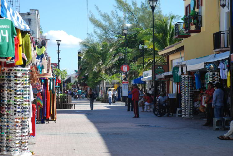 An image of Playa Del Carmen, Mexico  during the day - Riviera Maya Excursions. 
