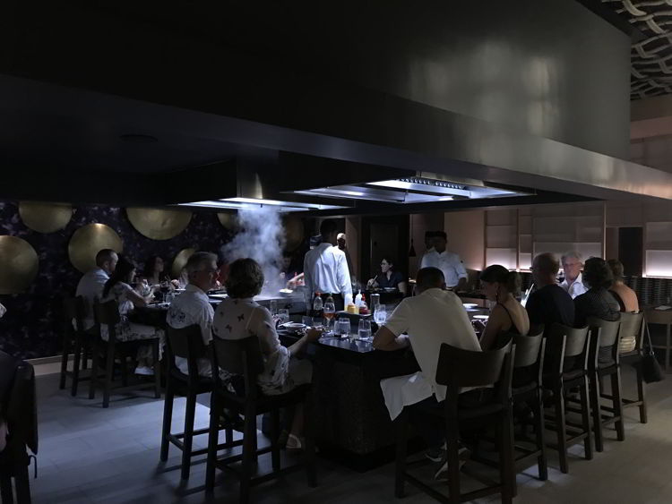 An image of the Japanese restaurant at the Lopesan Costa Bavaro in Punta Cana, Dominican Republic. 