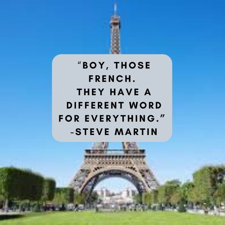 An image with a funny travel quote by Steve Martin.