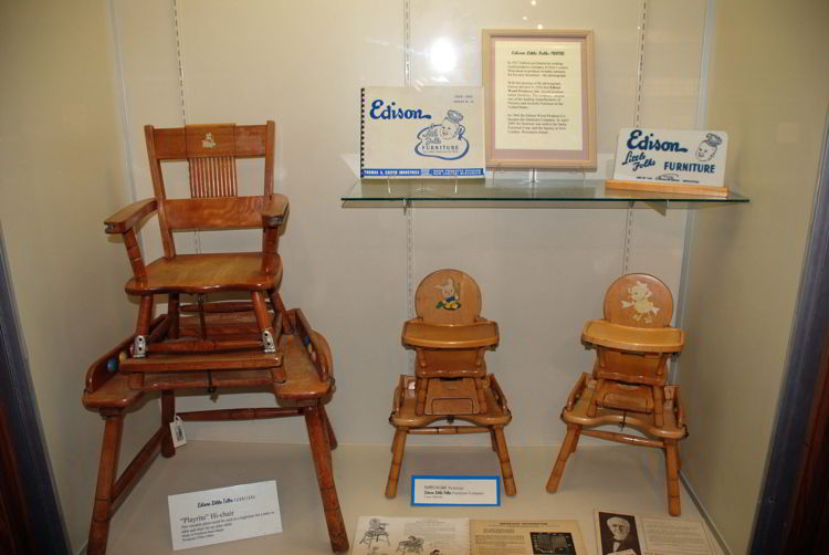 An image of Edison Little Folks Furniture seen at the Ford Edison Winter Estates in Fort Myers, Florida.