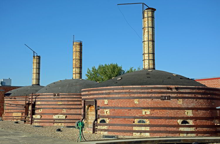 An image of the Medalta site in Medicine Hat, Alberta, Canada. 
