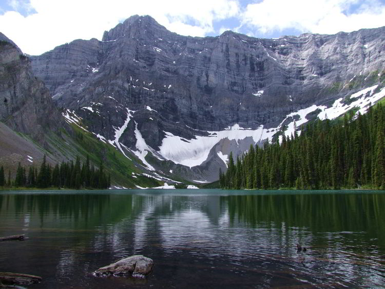 An image of Rawson Lake. 