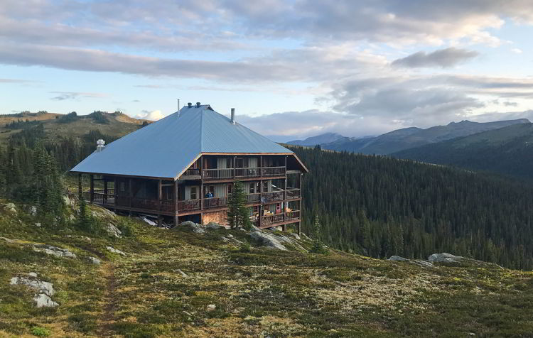 An image of Purcell Mountain Lodge in British Columbia, Canada. 