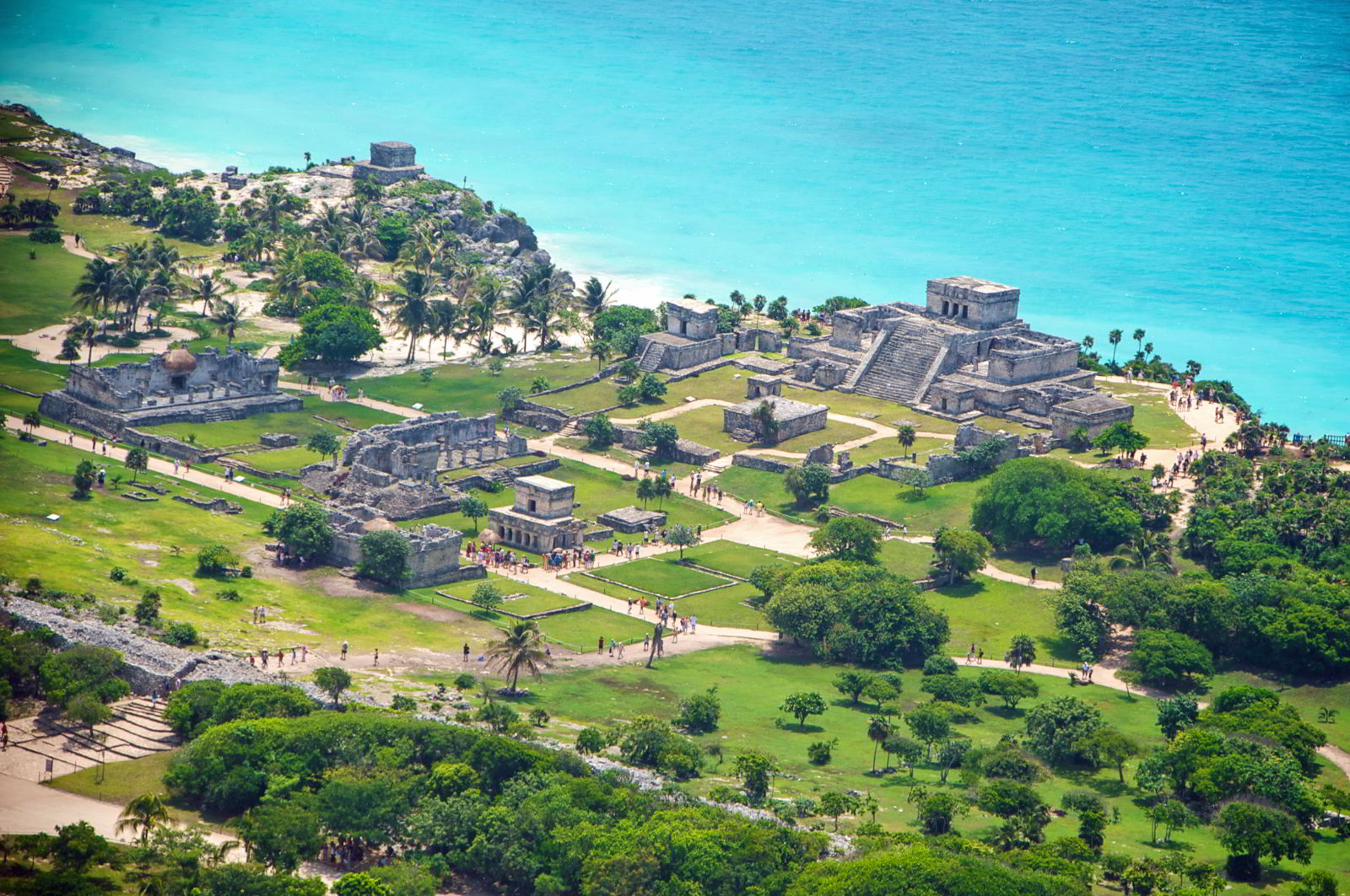 An image of the Tulum Ruins courtesy of Mexico Tourism