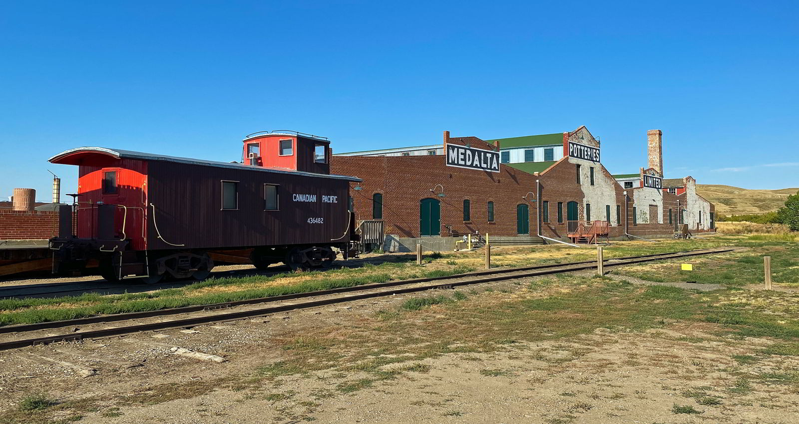 An image of the Medalta Potteries site in Medicine Hat, Alberta, Canada - Things to do in Medicine Hat.