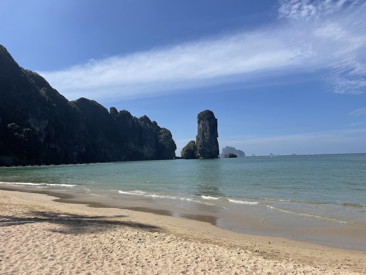 Aonang Beach in Thailand.
