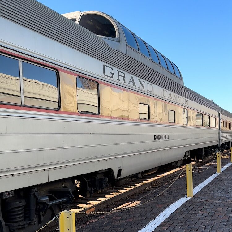 The grand canyon railway train