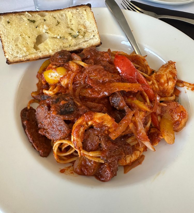 Jambalaya at Wolastoq Wharf in new Brunswick