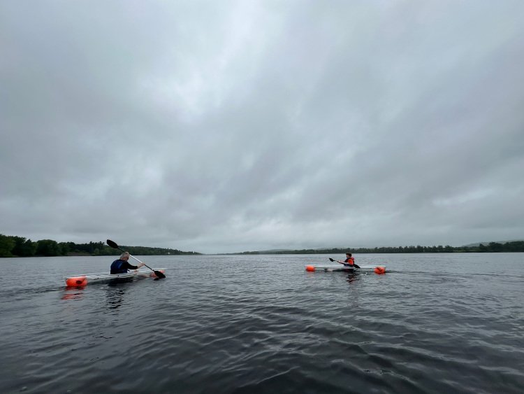 Kayaking on the Wolastoq