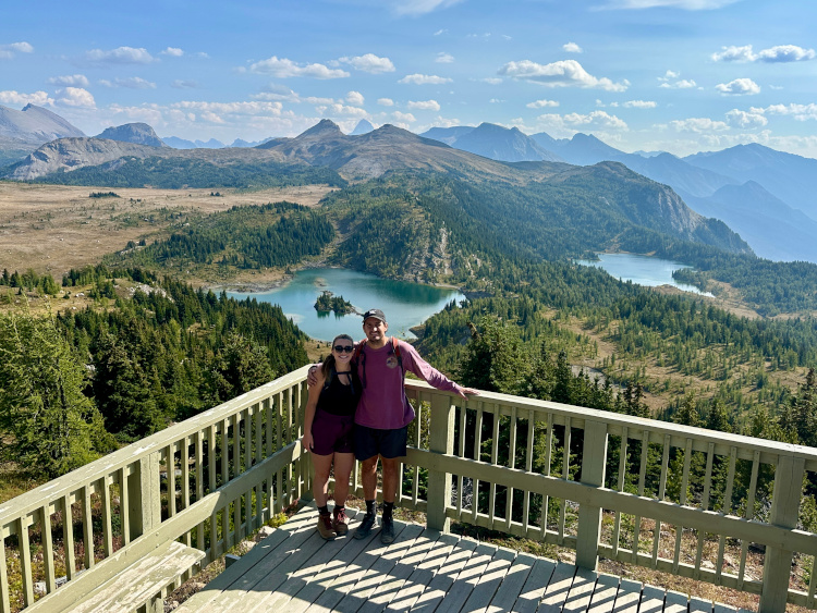 view from the standish viewing deck