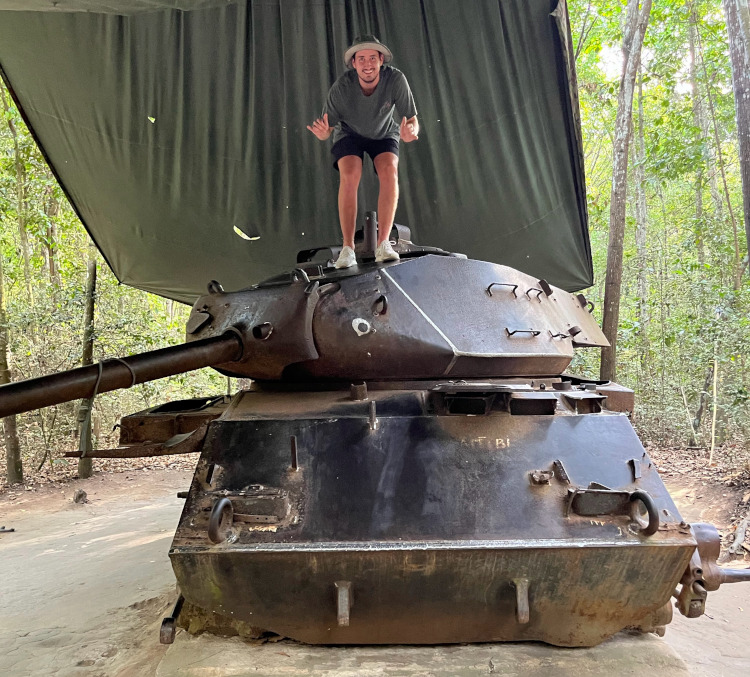 Cu Chi tunnels, travel itinerary for vietnam
