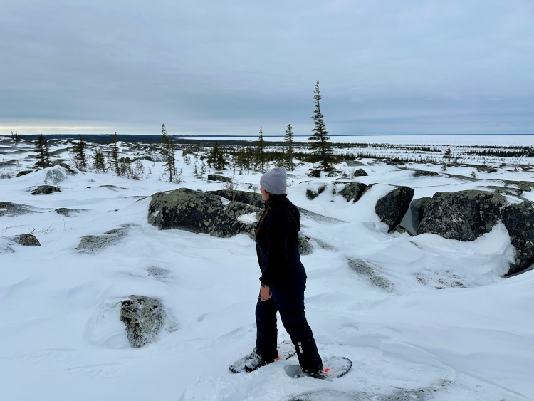 snowshoeing in canada