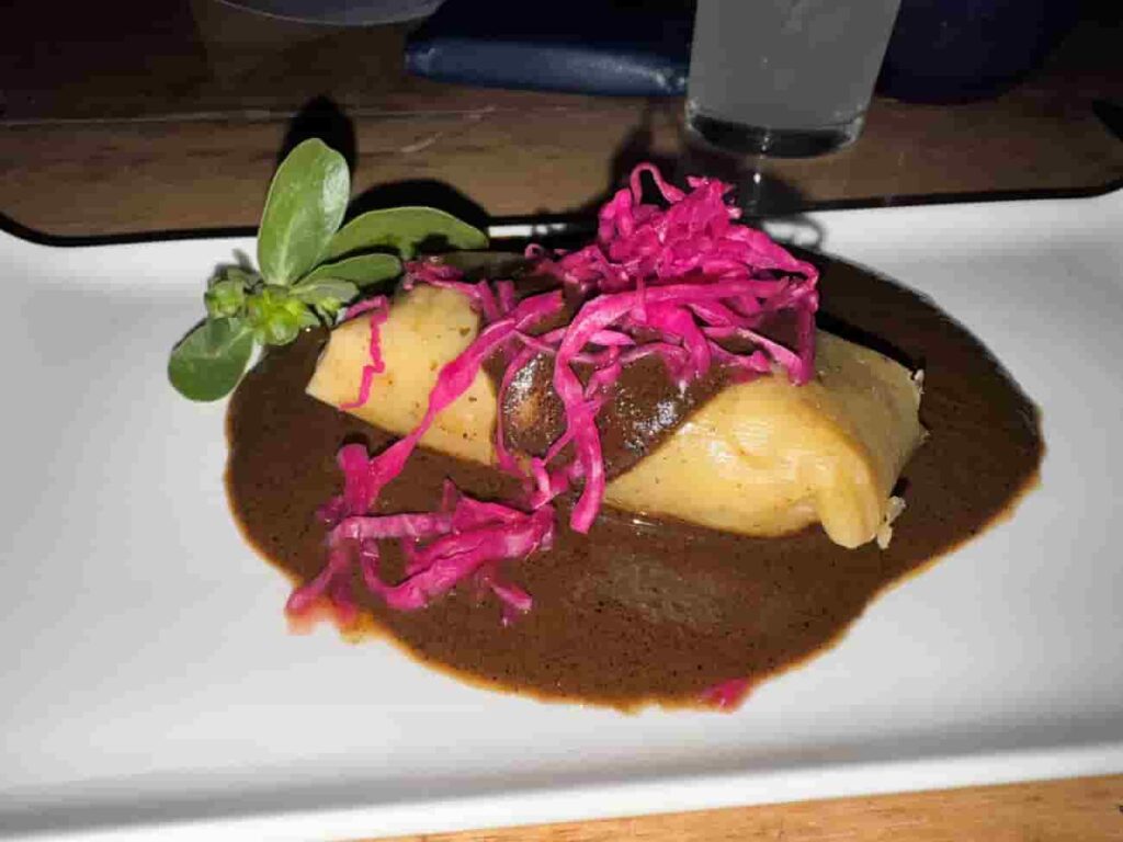 An image of authentic Mexican cuisine at Casas 46 Restaurant in Mazatlan, Mexico. 