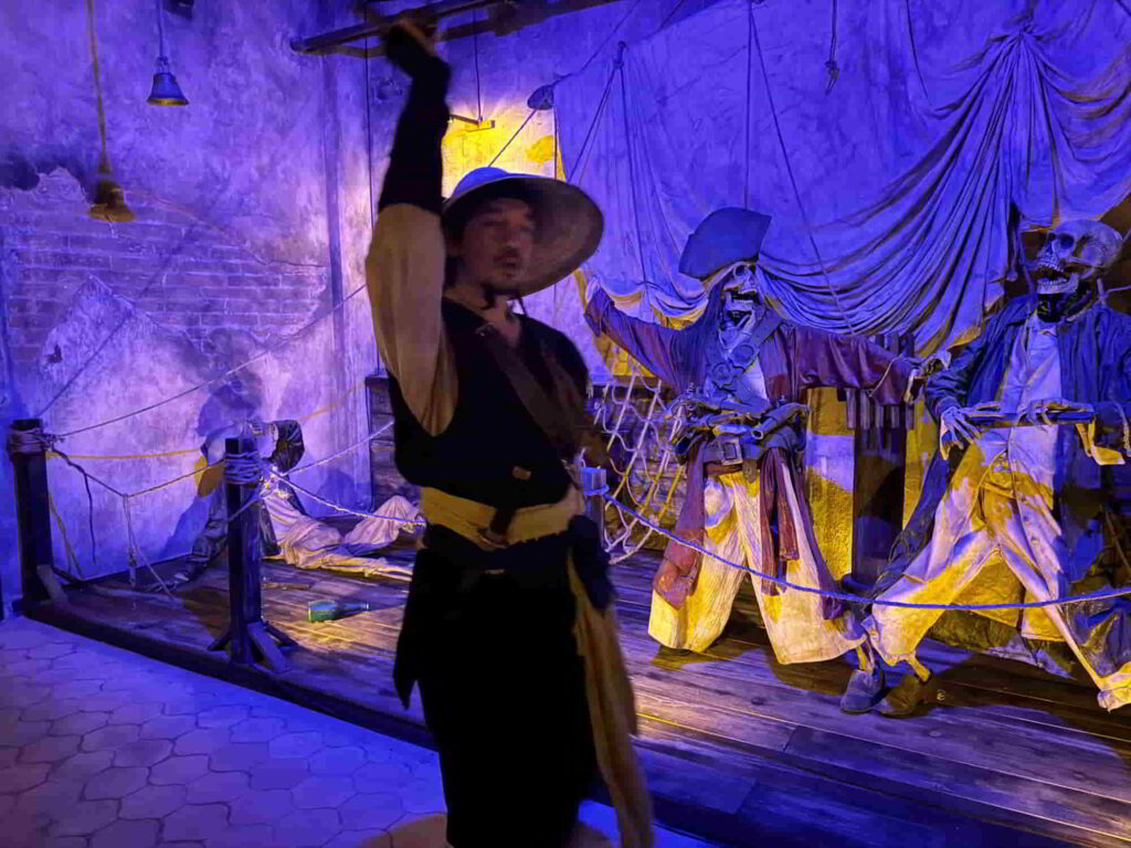 An iamge of La Mansión Pirata in Mazatlan, Mexico. 