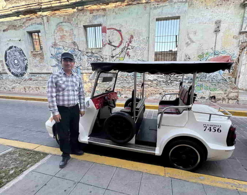 An image of a pulmonia in Mazatlan, Mexico. 